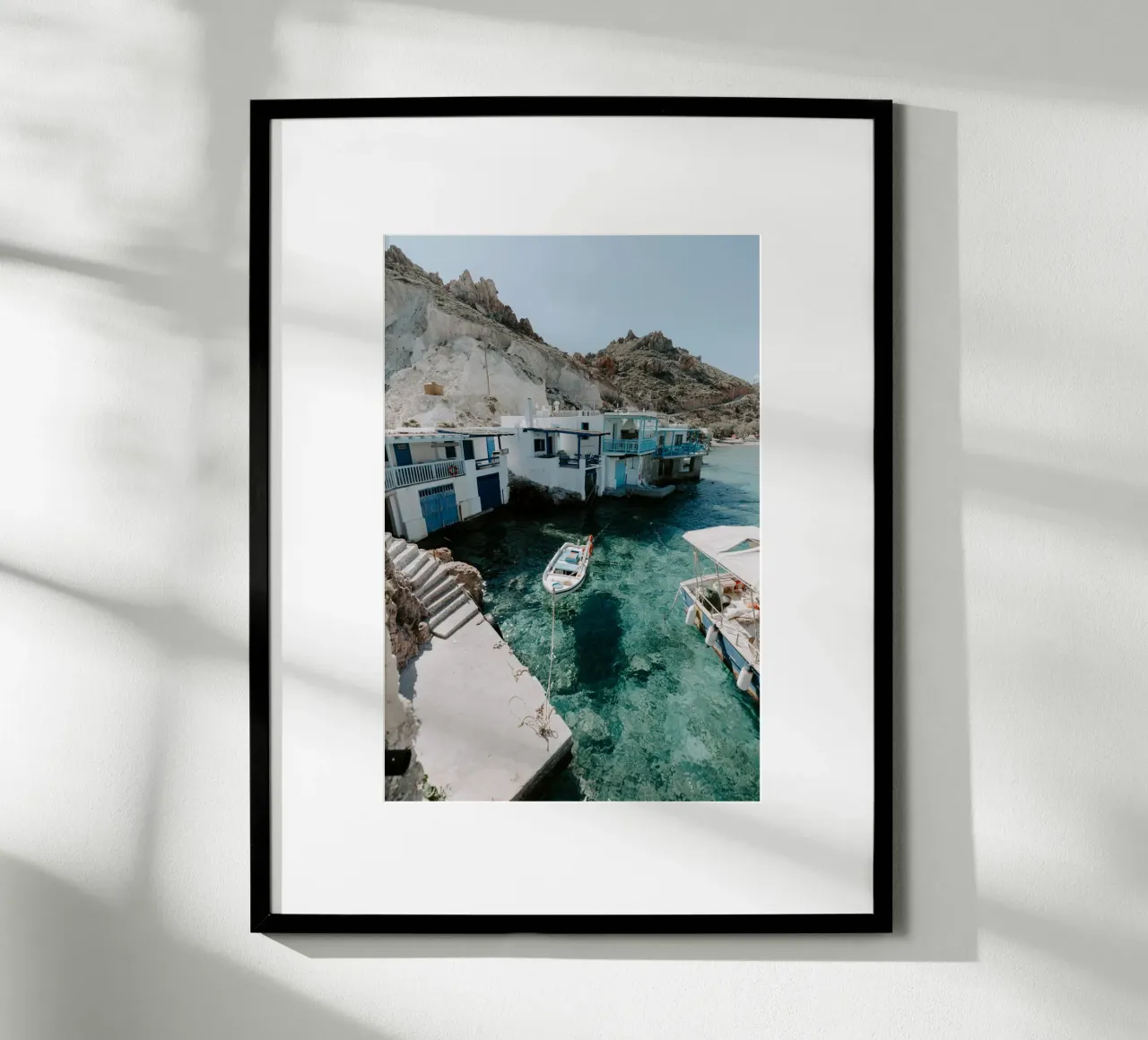 Milos Grecia - Isola greca carta hahnemühle da TheTravelClub