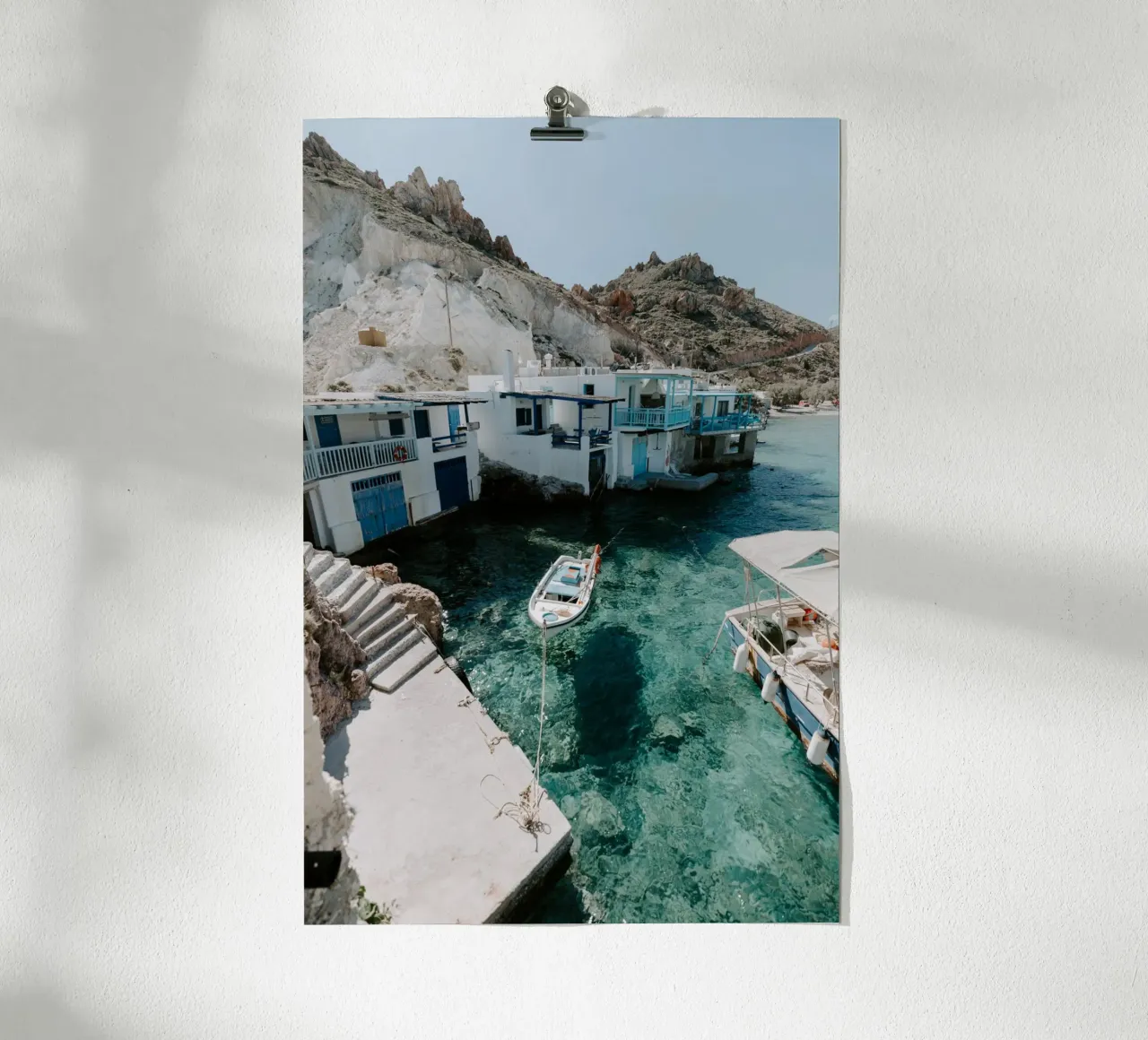 Milos Grecia - Isola greca carta hahnemühle da TheTravelClub