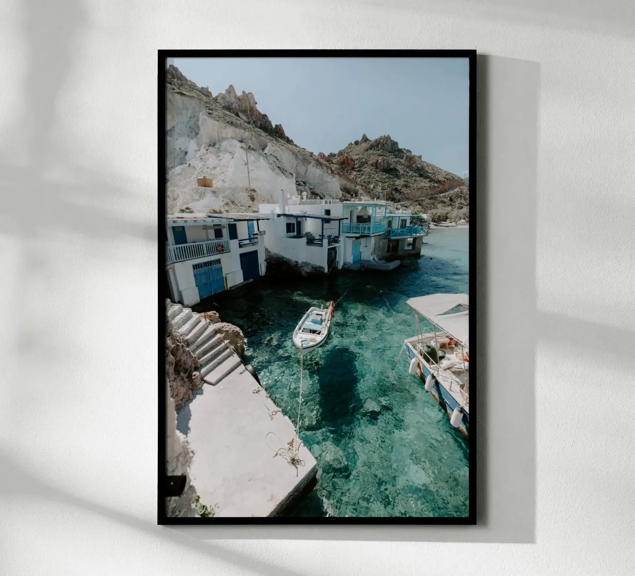 Milos Grecia - Isola greca carta hahnemühle da TheTravelClub
