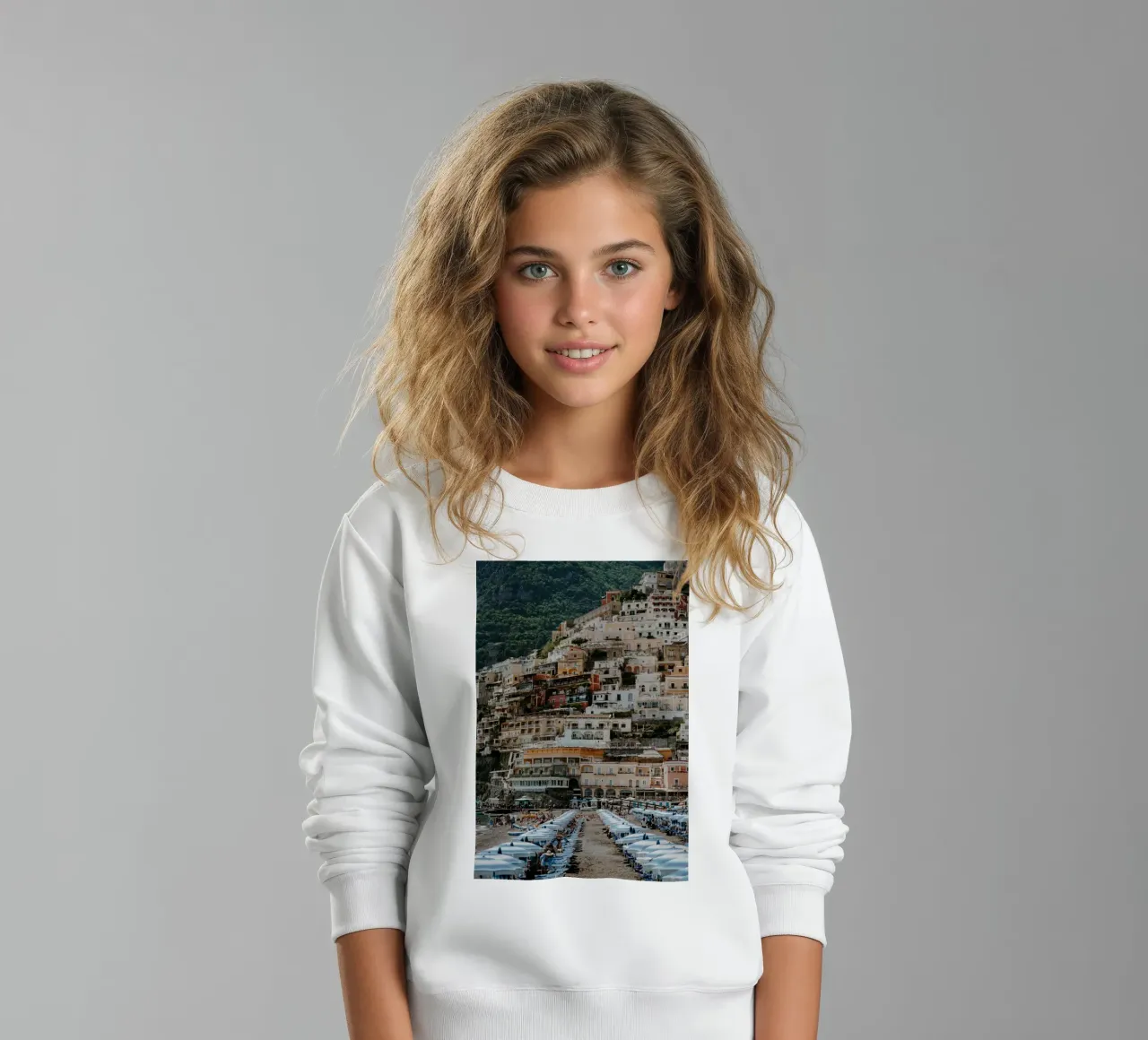 Amalfi Coast Positano felpa bambino da TheTravelClub