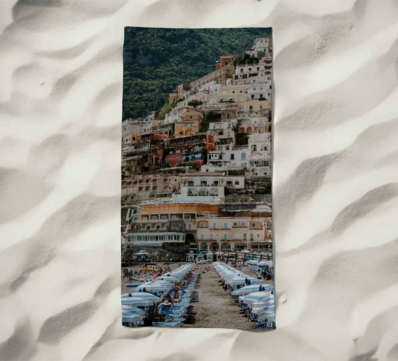 Amalfi Coast Positano telo mare da TheTravelClub