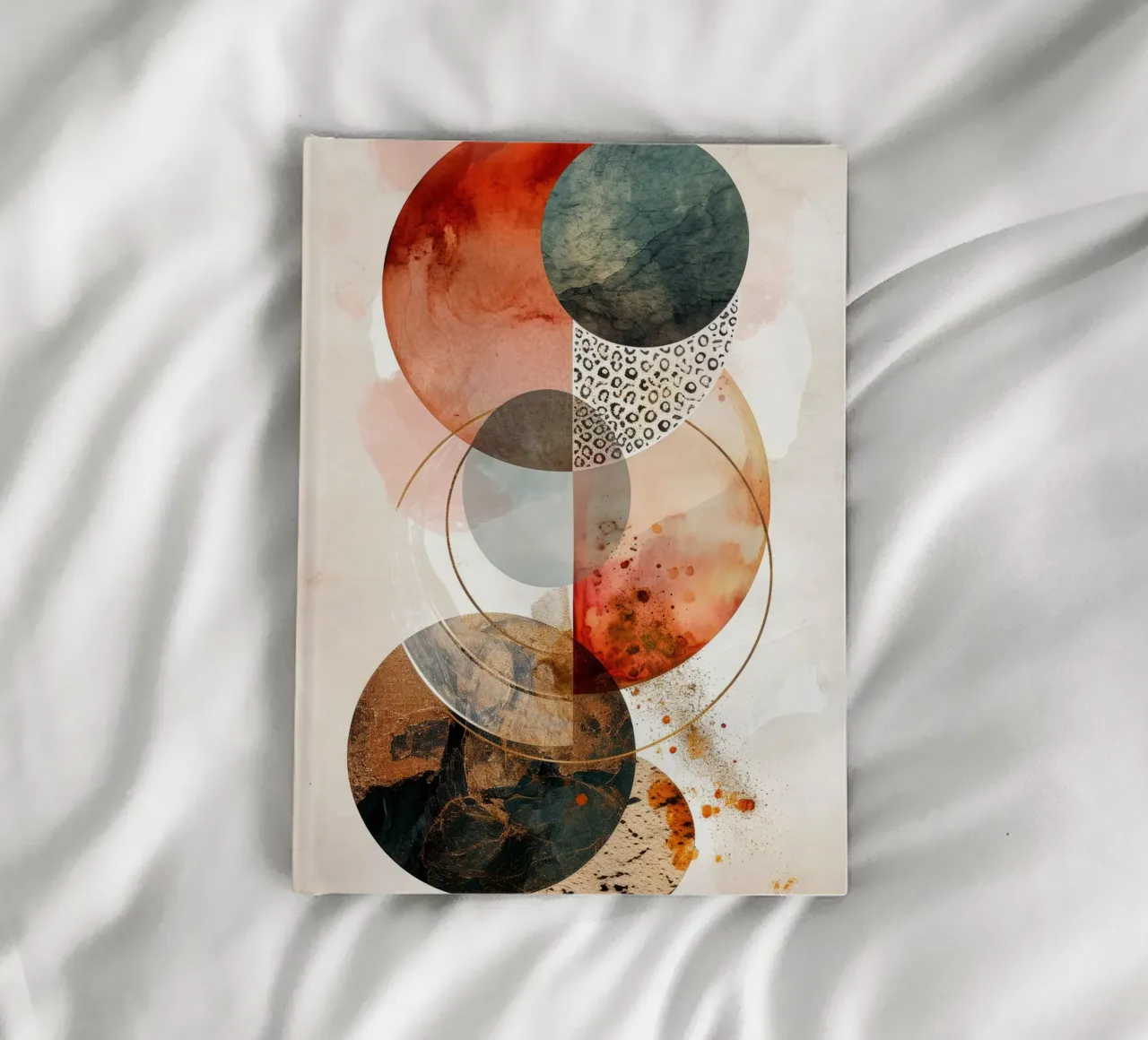Minimalistische Entspannungskunst Notizbuch von Justyna Jaszke JBJart