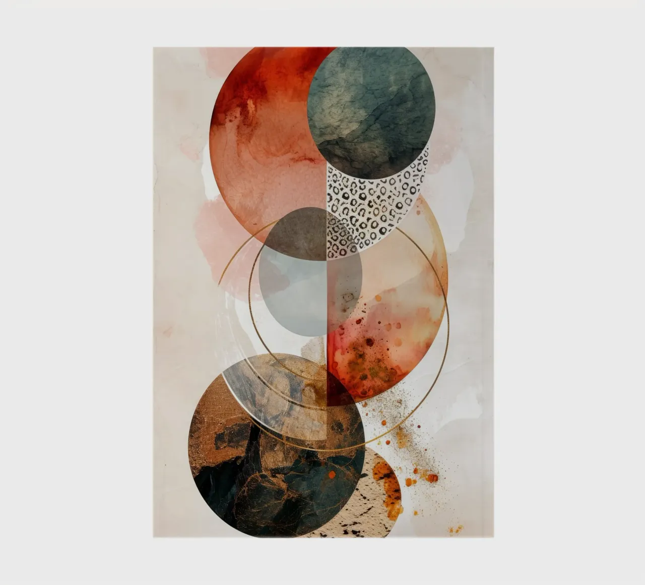 Art minimal de relaxation et de calme carnet de notes de Justyna Jaszke JBJart