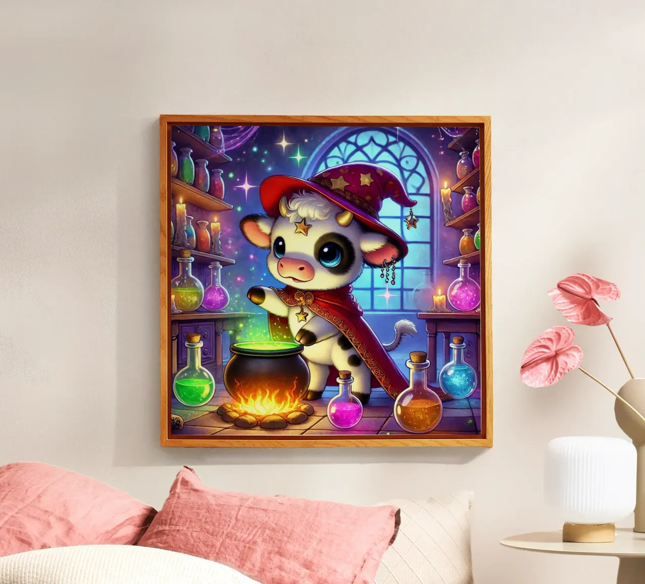 Alchimista magico di mucche da latte plexiglass da FluffyToons
