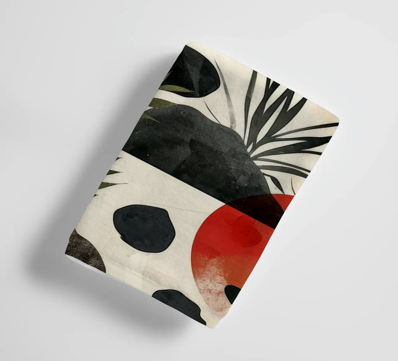 Minimal calm relaxation art towel by Justyna Jaszke JBJart