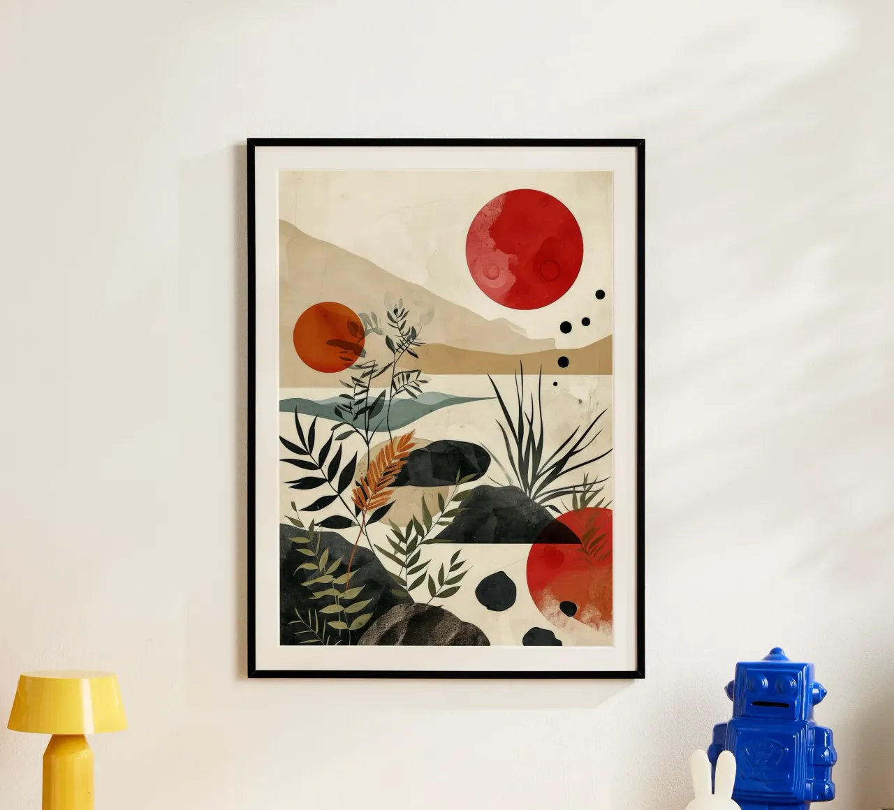 Arte di rilassamento minimale e calma poster da Justyna Jaszke JBJart