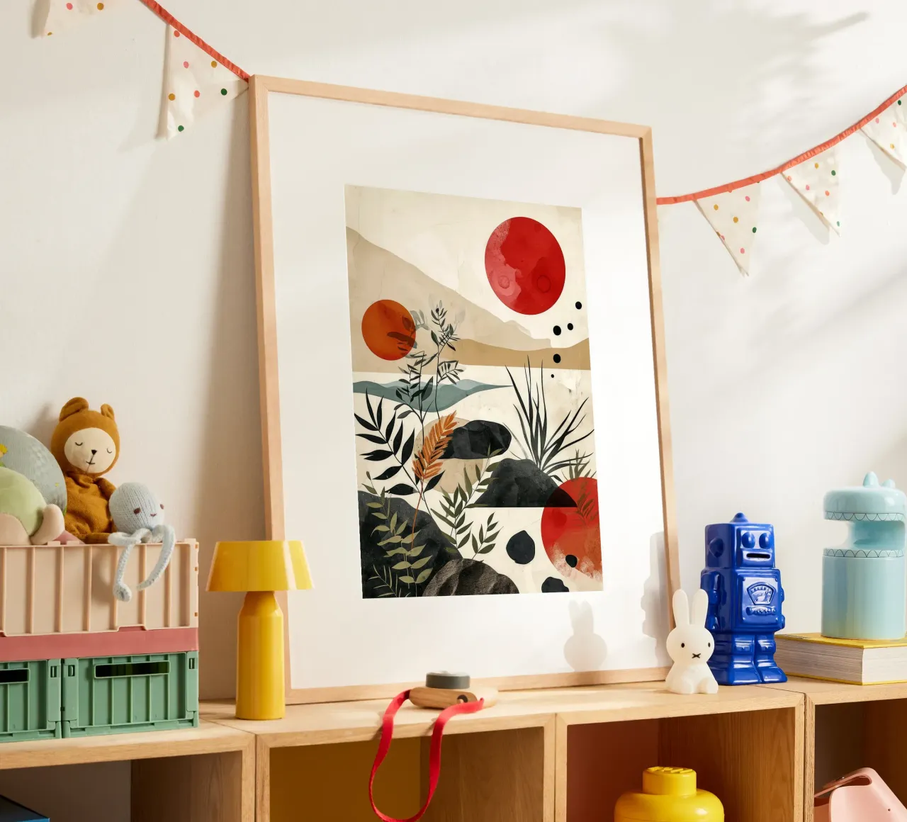 Arte di rilassamento minimale e calma poster da Justyna Jaszke JBJart