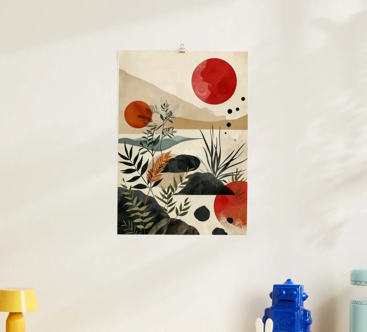 Arte di rilassamento minimale e calma poster da Justyna Jaszke JBJart