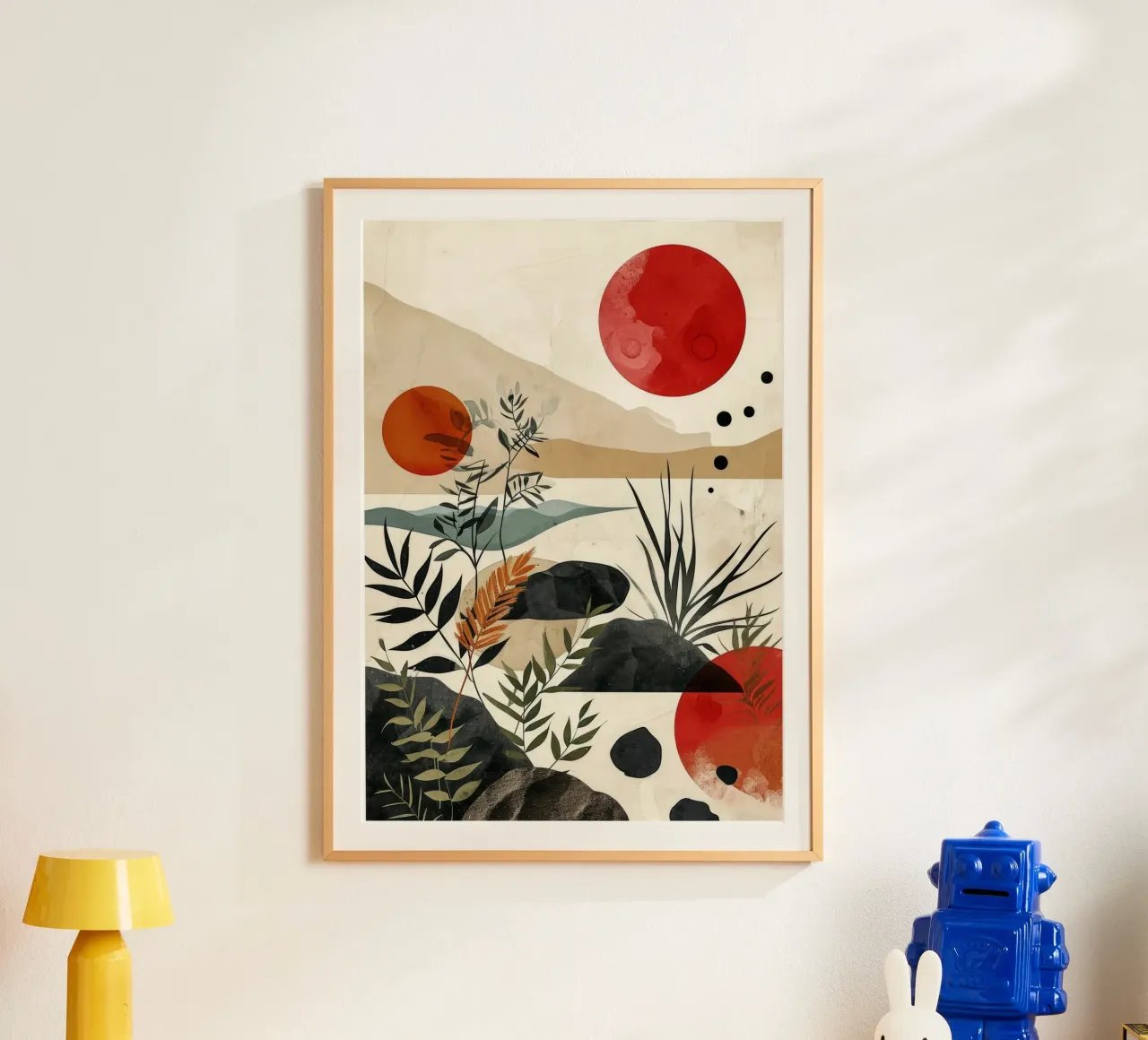 Arte di rilassamento minimale e calma poster da Justyna Jaszke JBJart