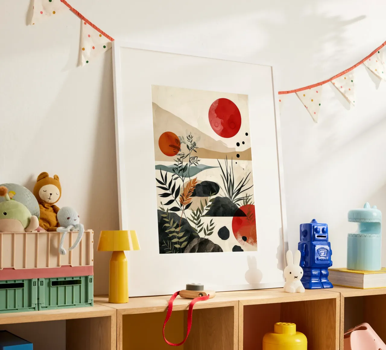 Arte di rilassamento minimale e calma poster da Justyna Jaszke JBJart