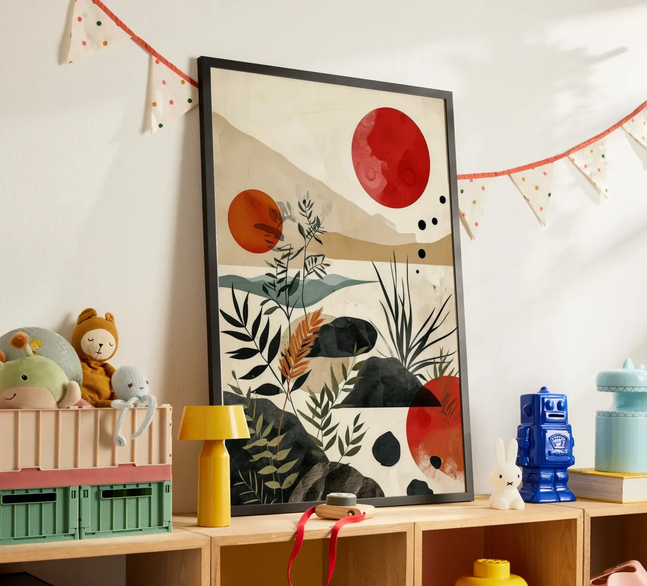 Arte di rilassamento minimale e calma poster da Justyna Jaszke JBJart