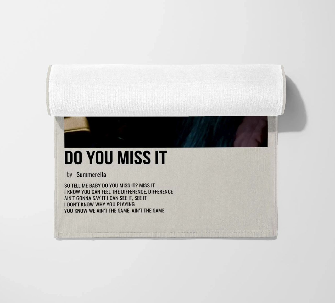 DO YOU MISS IT by Summerella telo mare da SoundStudio