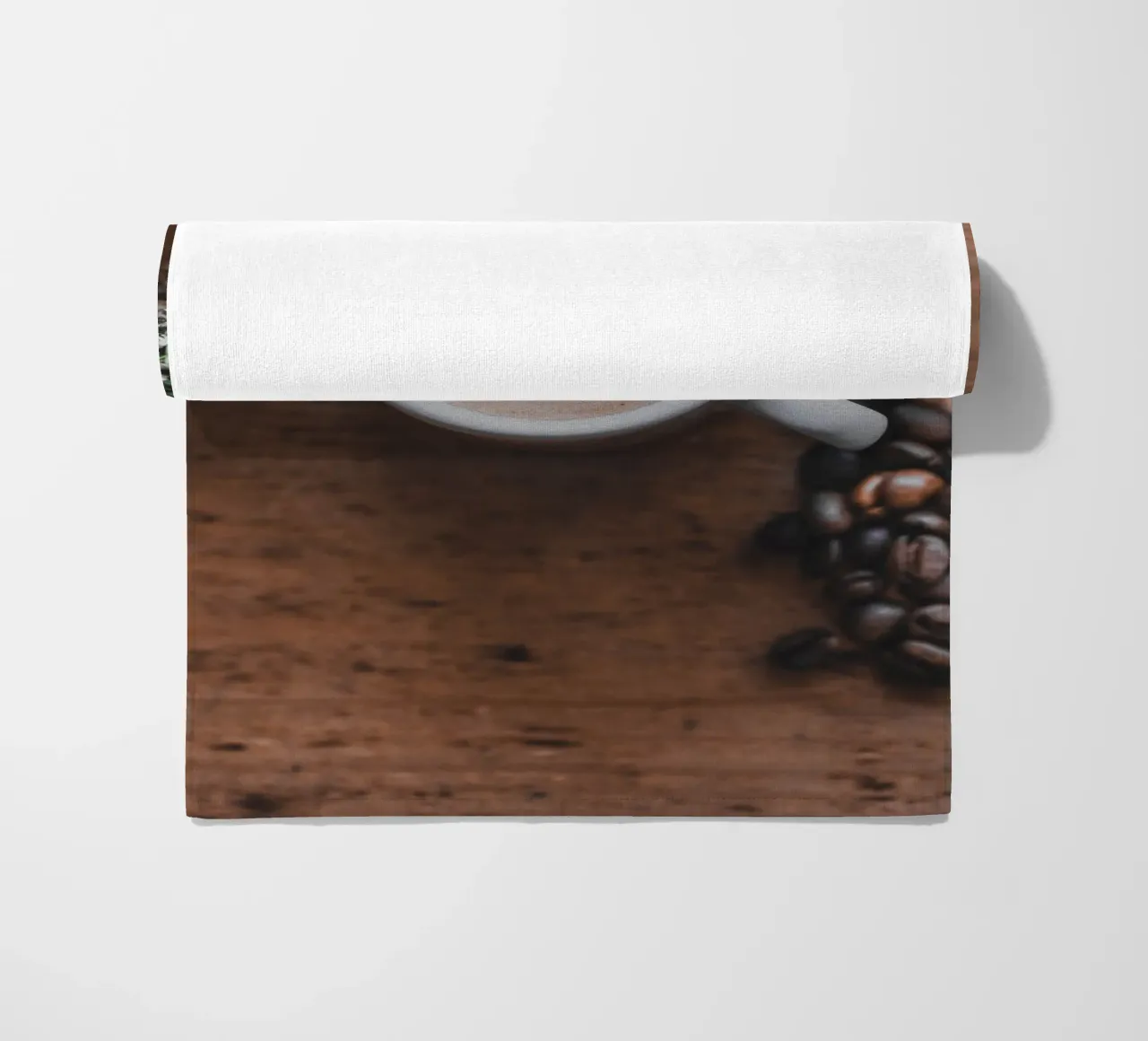 Mediterraner Espresso mit Lavendel telo mare da Carinaprint