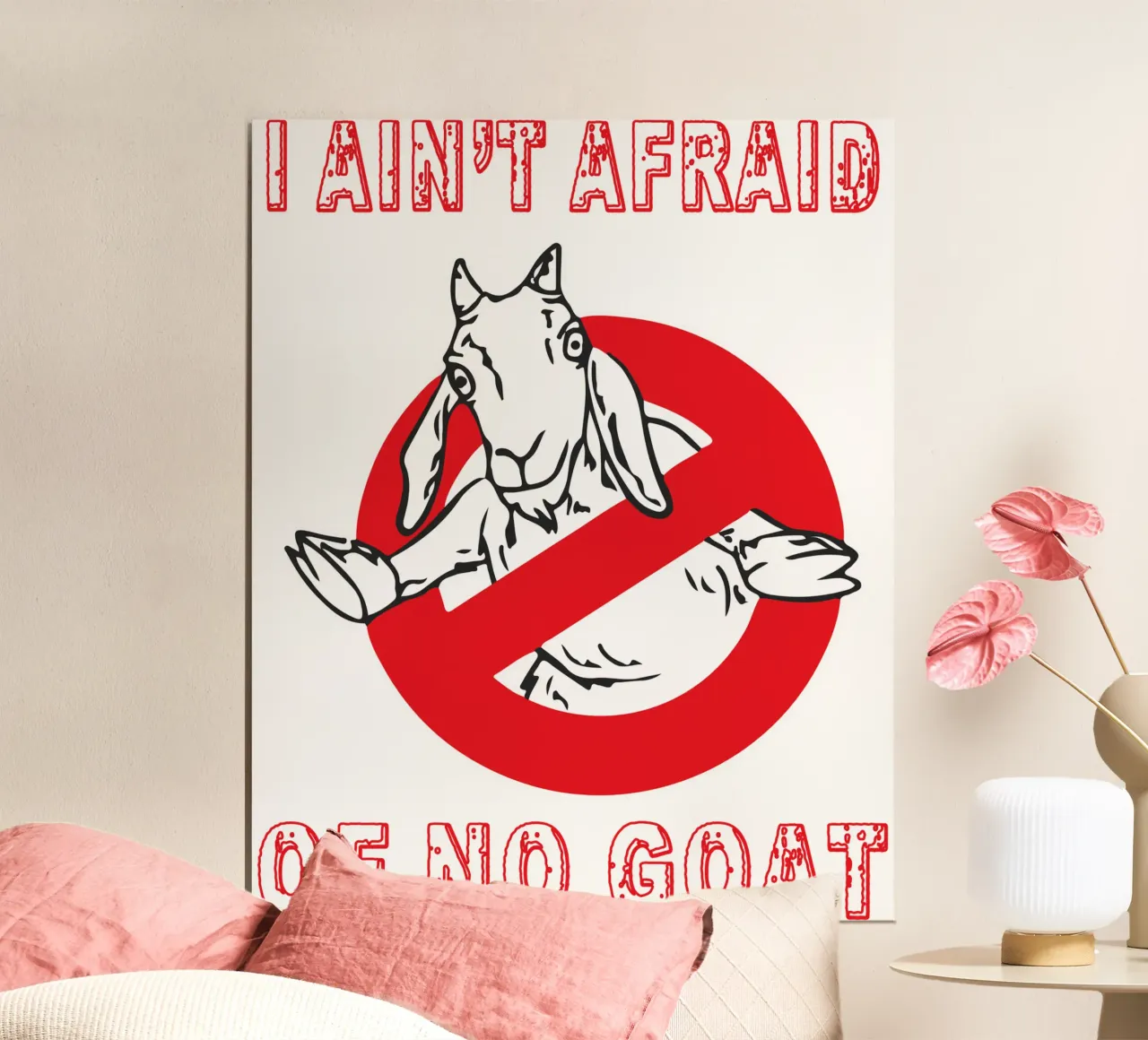 ich habe keine angst vor einer ziege Poster von ririedis