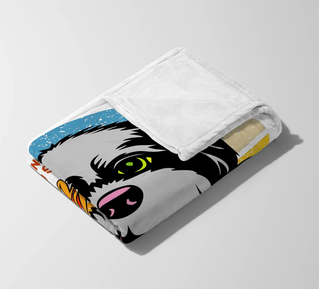 shih tzu cane ufficiale delle persone più cool del pianeta coperta in pile da ririedis