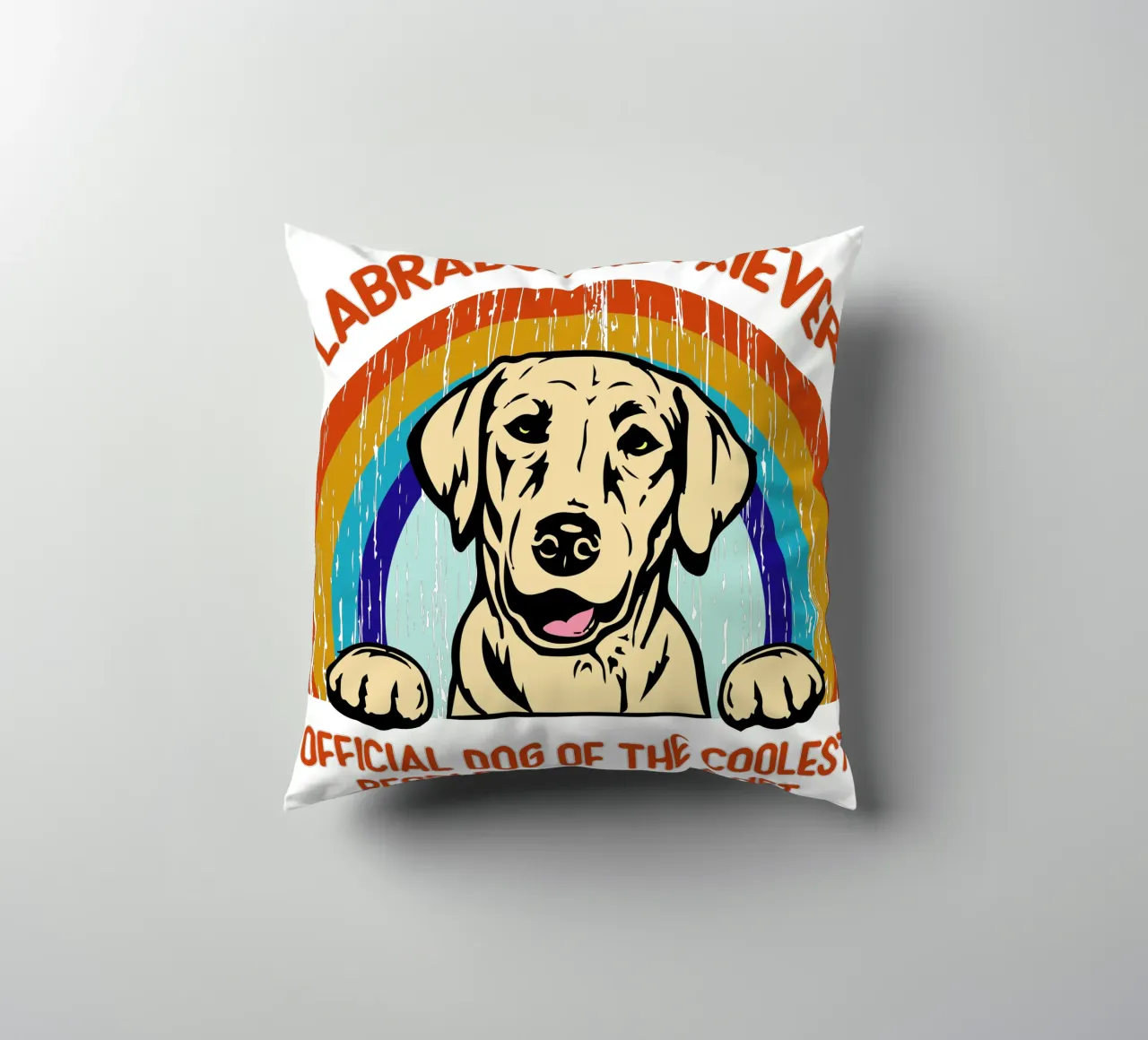 cane labrador retriever delle persone più cool del pianeta cuscino da ririedis