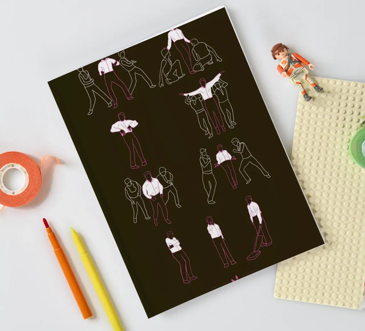 Six Feet Under - David Fisher notitieboek van Niege Borges