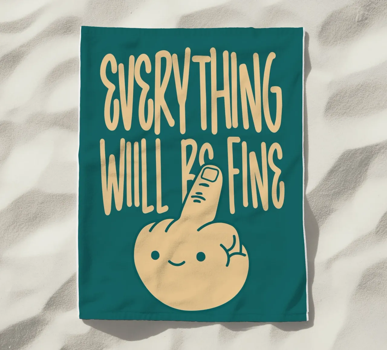 Everything Will Be Fine telo mare da WORD & WONDER