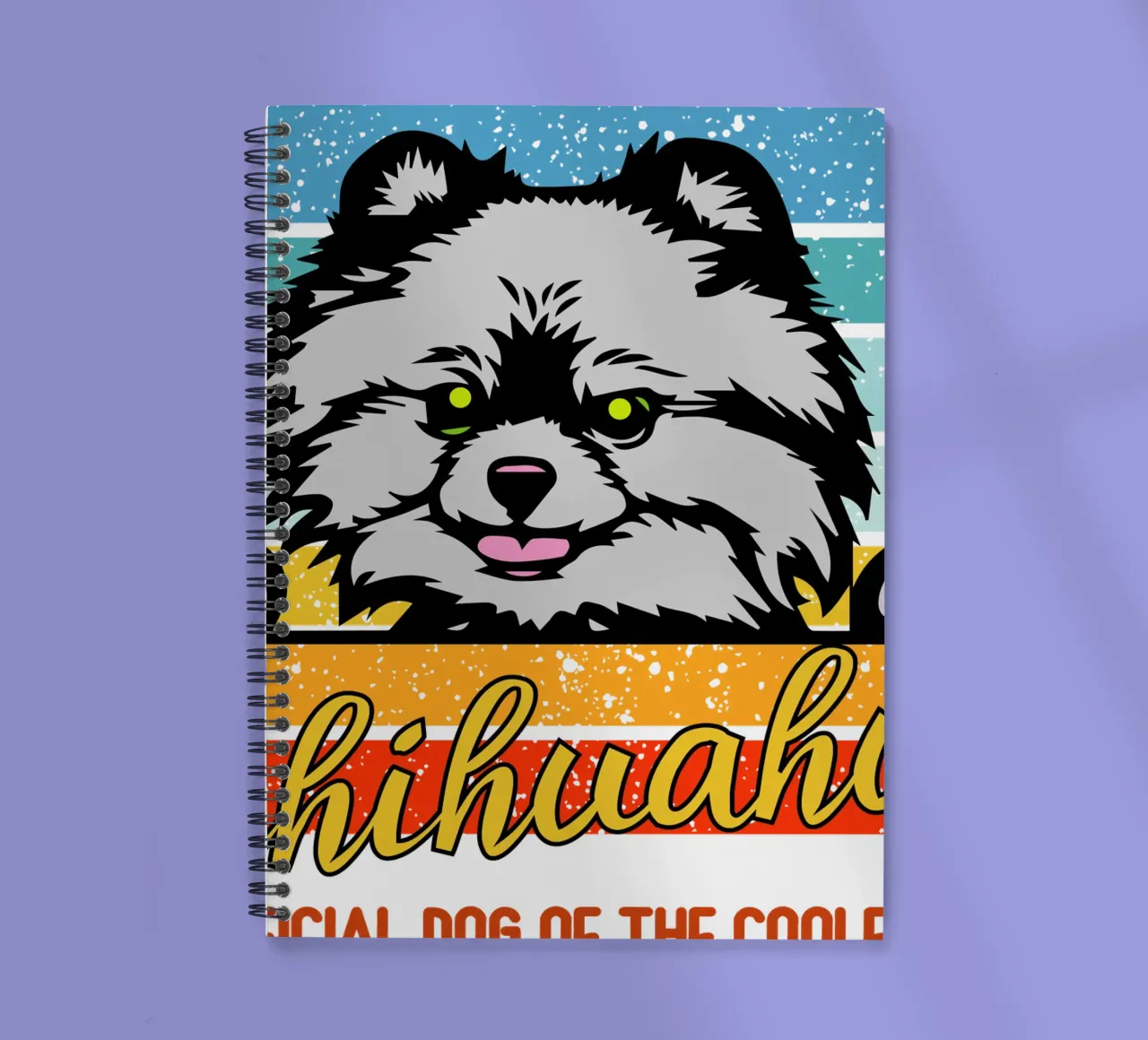 chihuahua official dog of the coolest people on the planet spiral notebook by ririedis