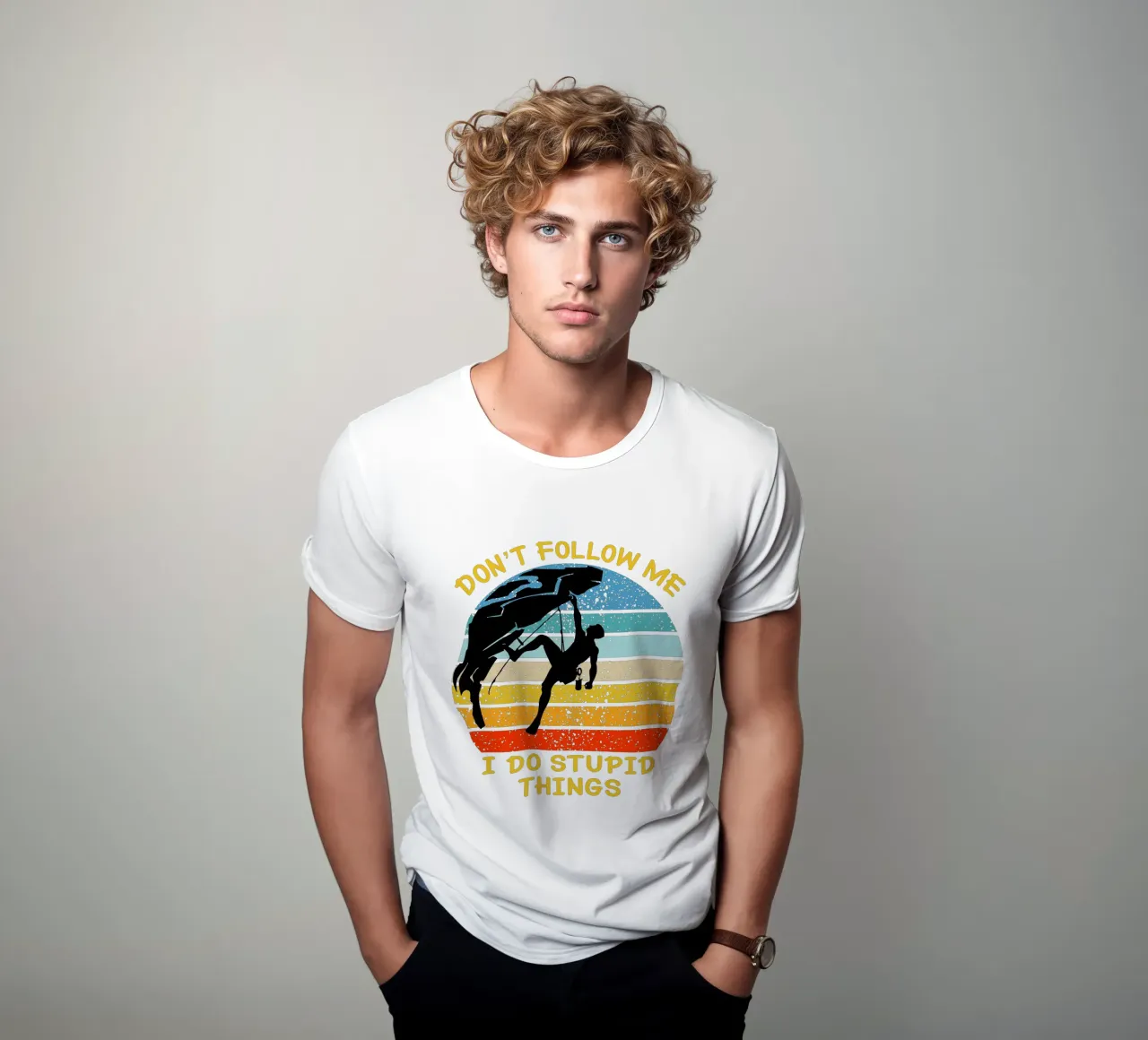 Non seguirmi, faccio cose stupide t-shirt da ririedis