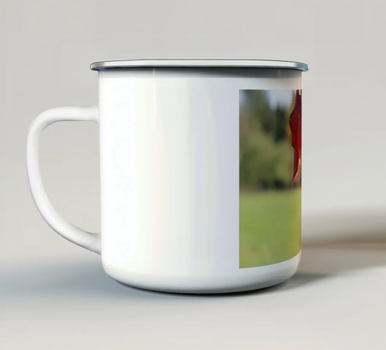 Colori d'autunno tazza in smalto da Alexandra Joseph Fotomomente