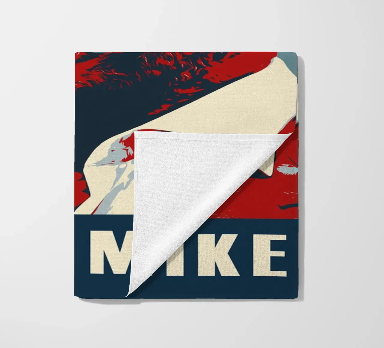 mike tyson beach towel by HopeStudio