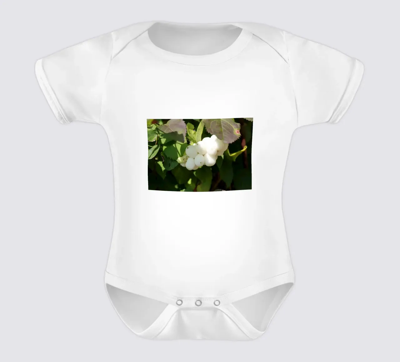 bacche di neve piene body neonato maniche corte da Alexandra Joseph Fotomomente