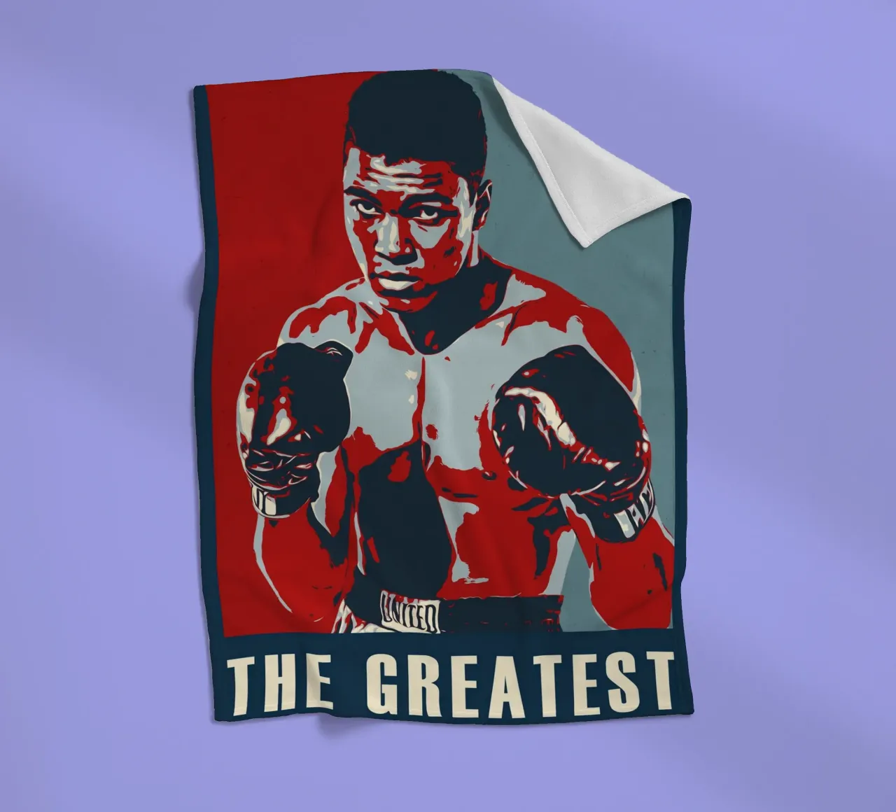 mohammad ali coperta in pile da HopeStudio