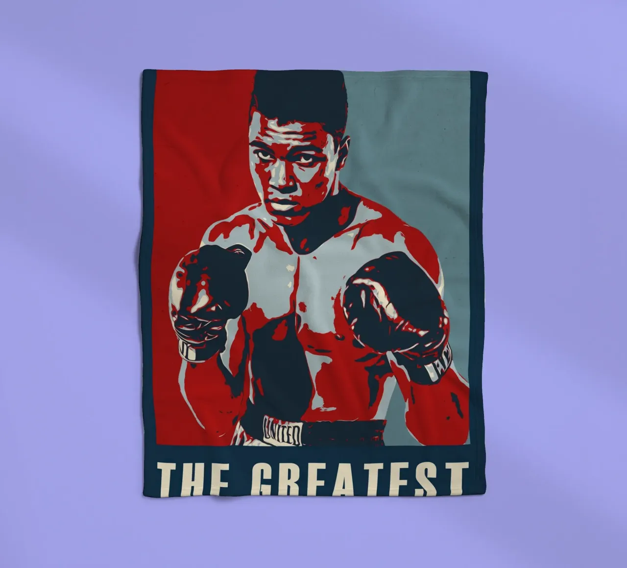 mohammad ali coperta in pile da HopeStudio
