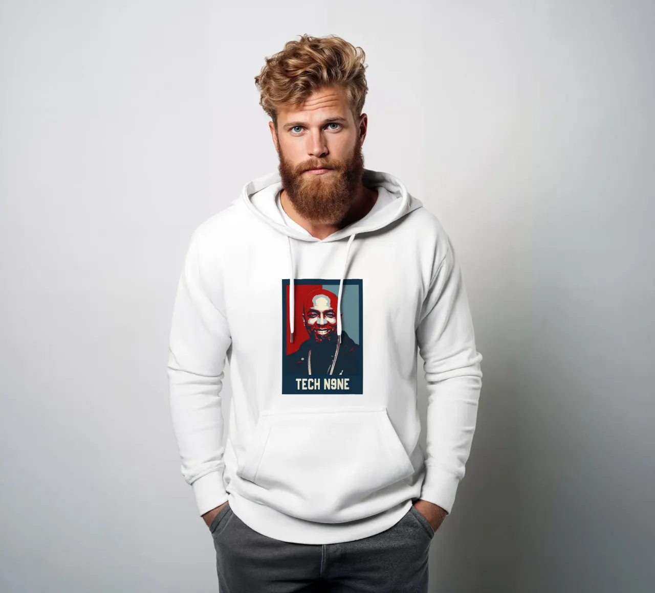 Tech N9ne felpa con cappuccio da HopeStudio