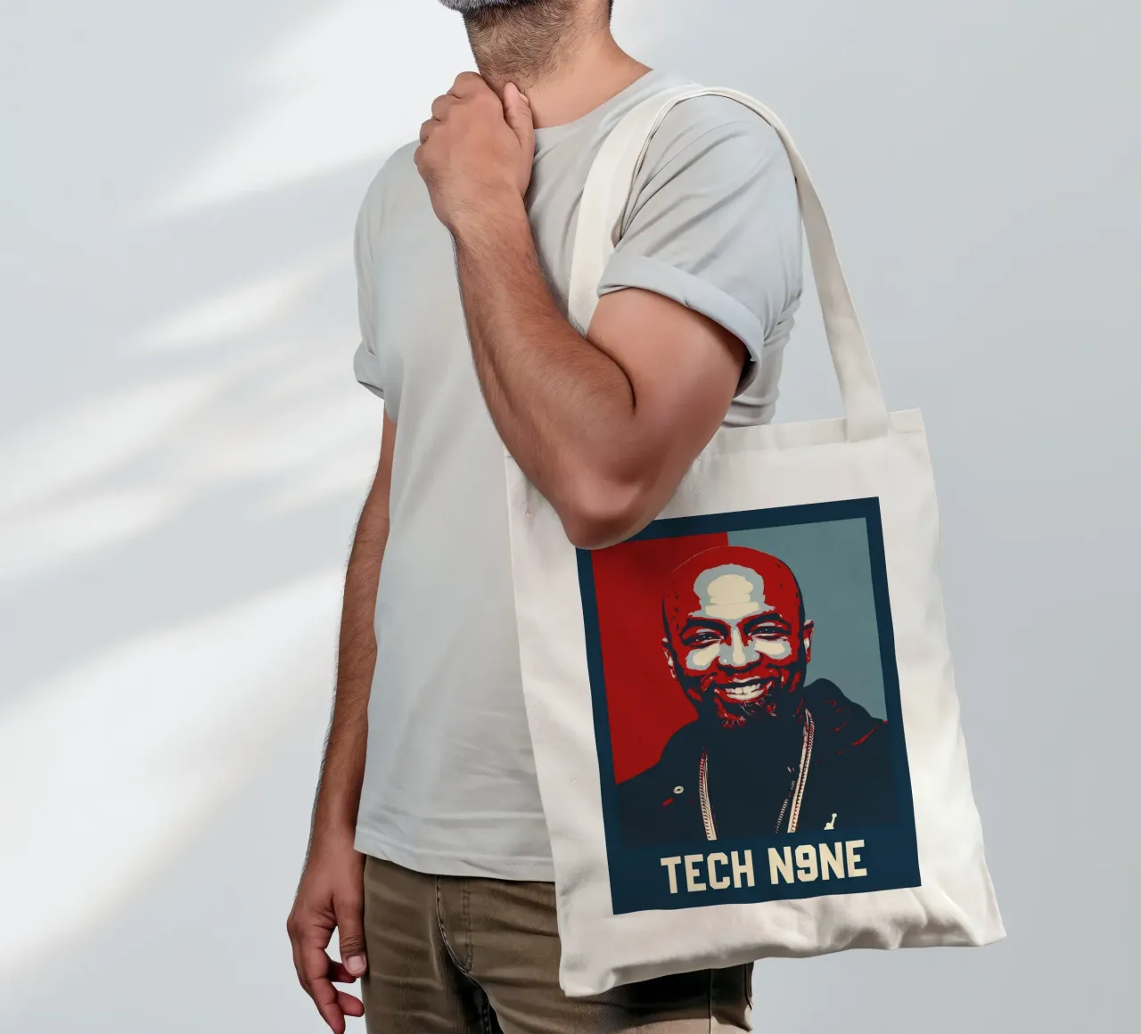 Tech N9ne borsa in juta da HopeStudio