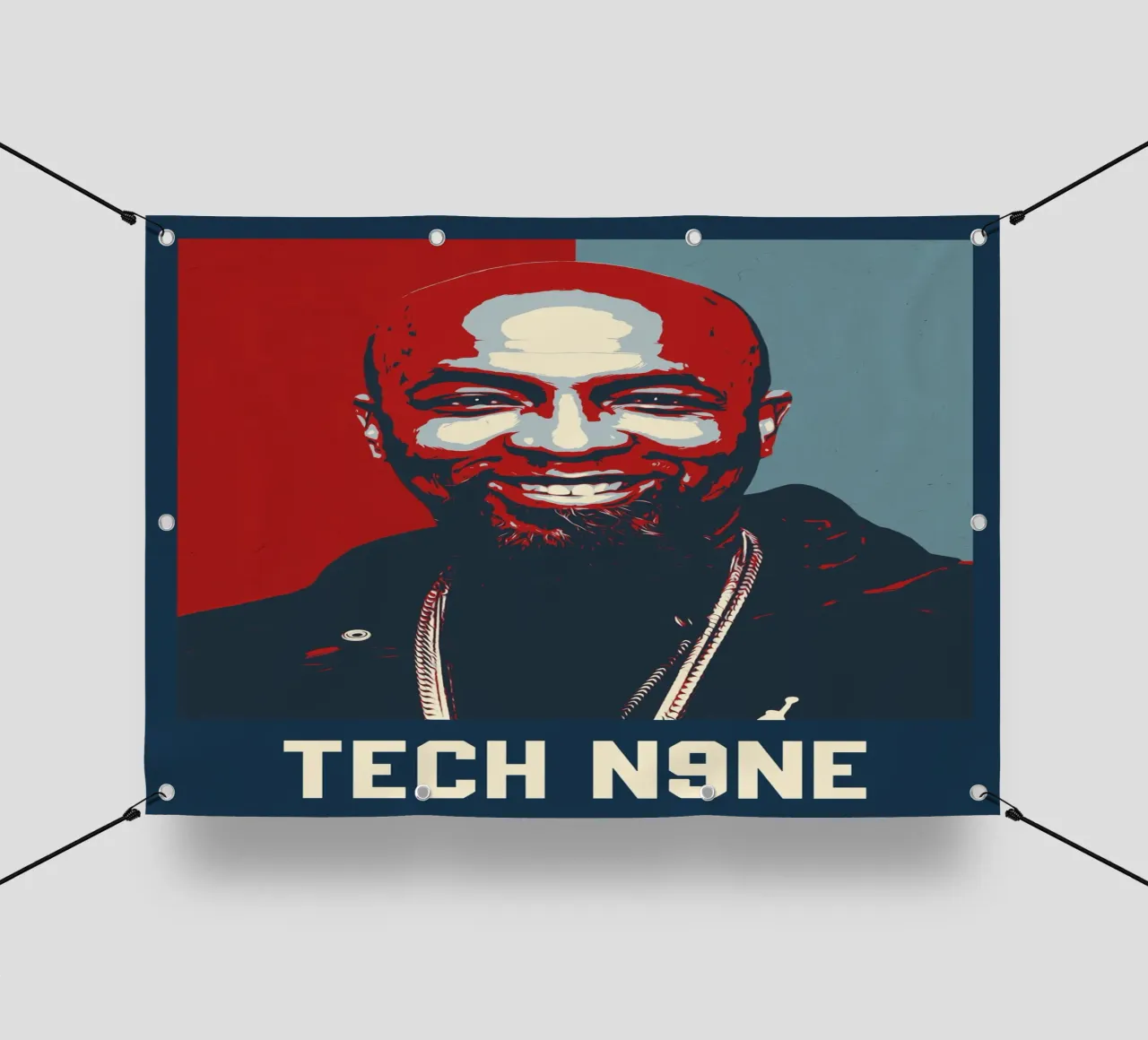 Tech N9ne telo in pvc da HopeStudio
