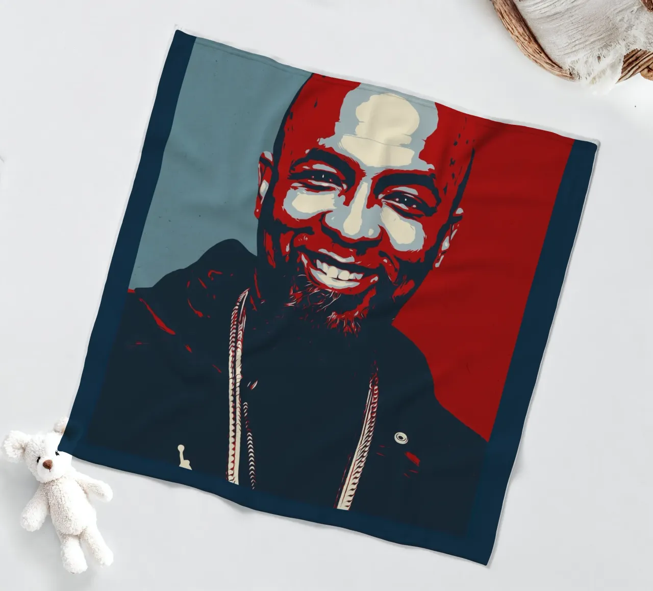 Tech N9ne coperta in pile da HopeStudio