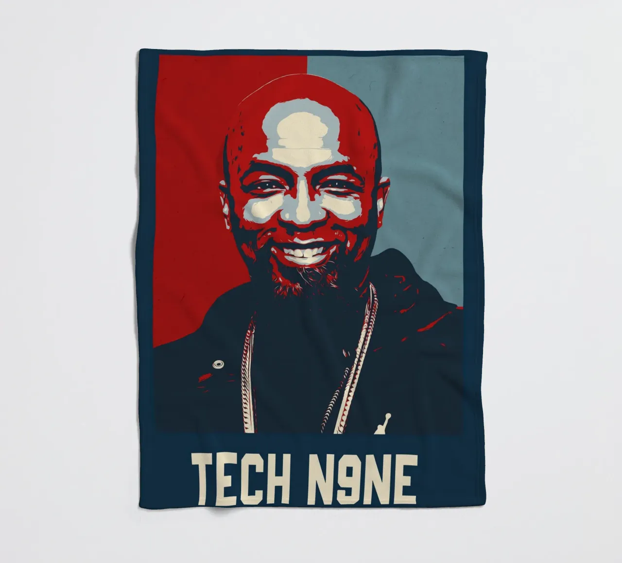 Tech N9ne coperta in pile da HopeStudio