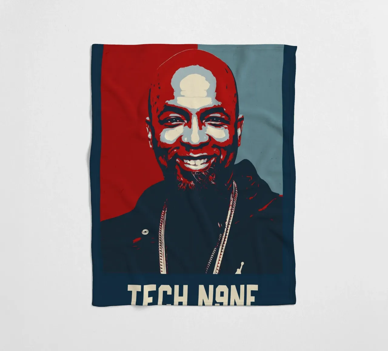 Tech N9ne coperta in pile da HopeStudio