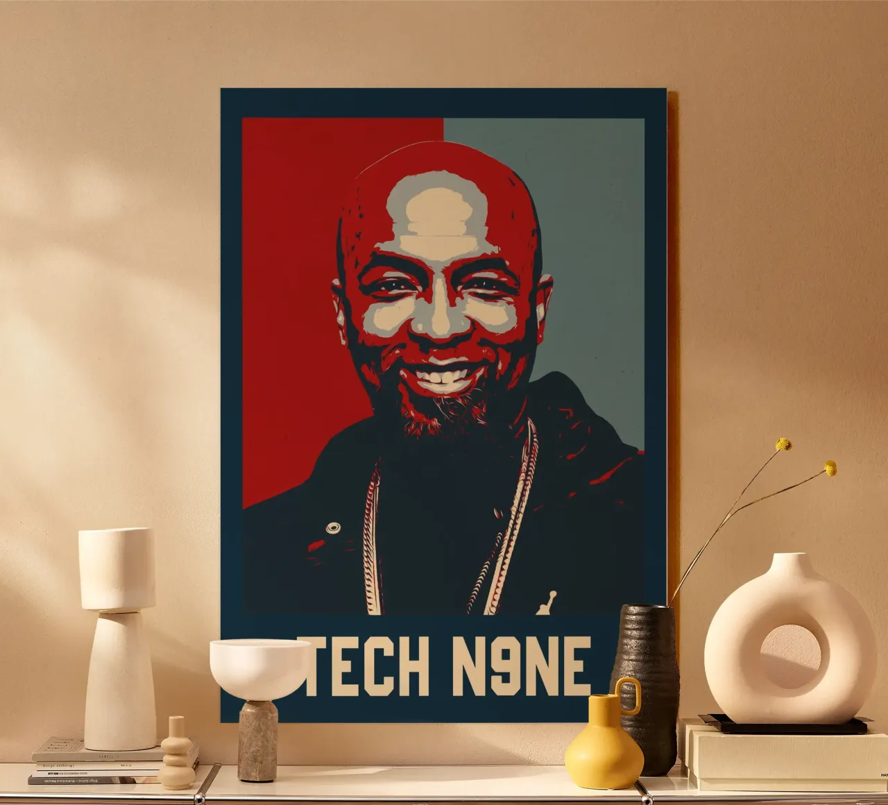 Tech N9ne alluminio dibond da HopeStudio