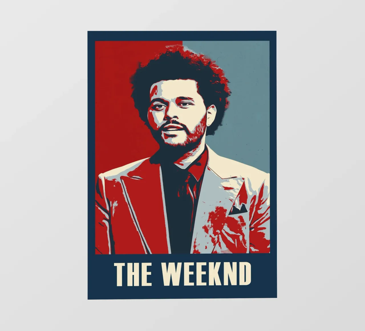 the weeknd pellicola backlit da HopeStudio