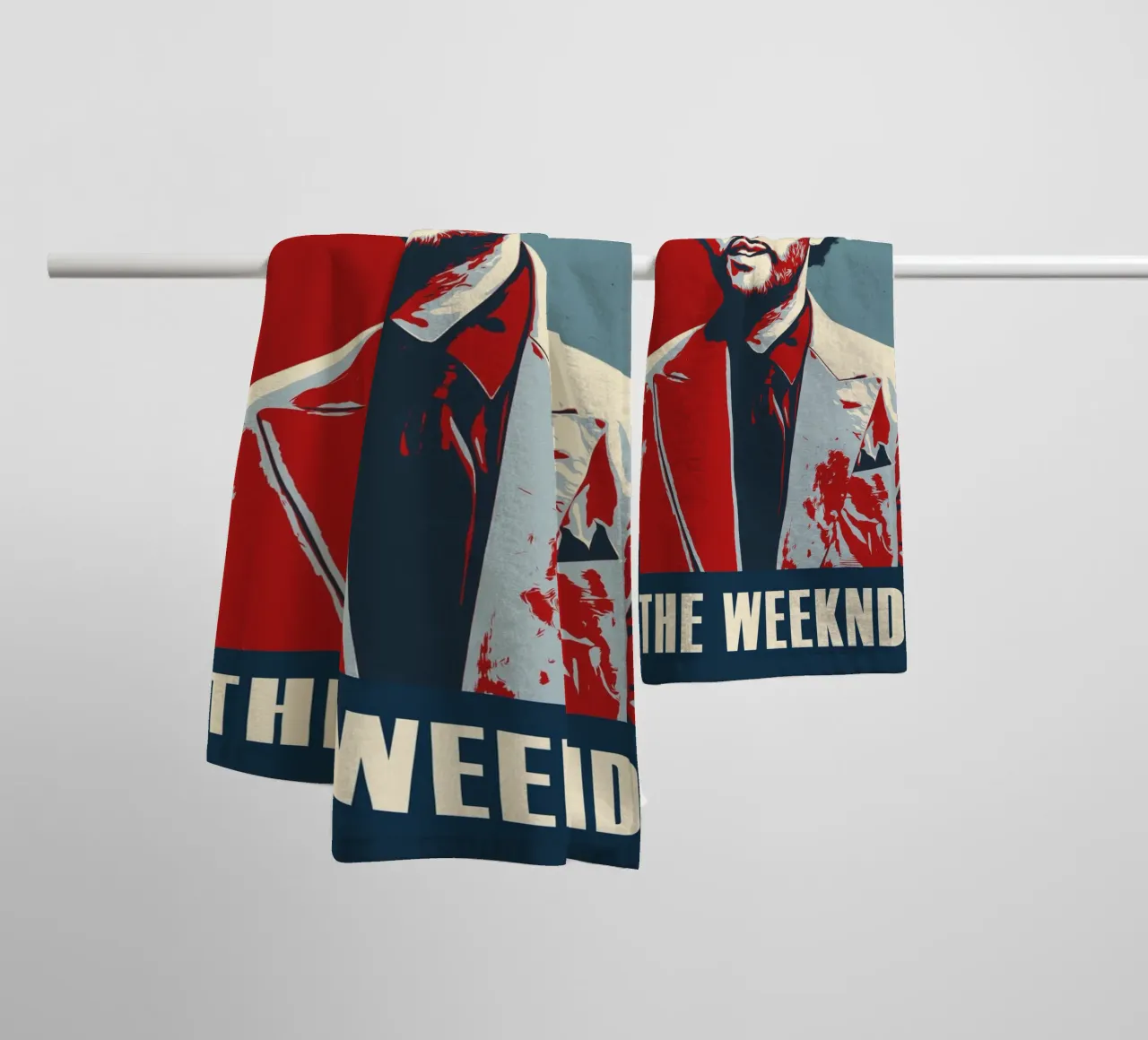 the weeknd asciugamano da bagno da HopeStudio