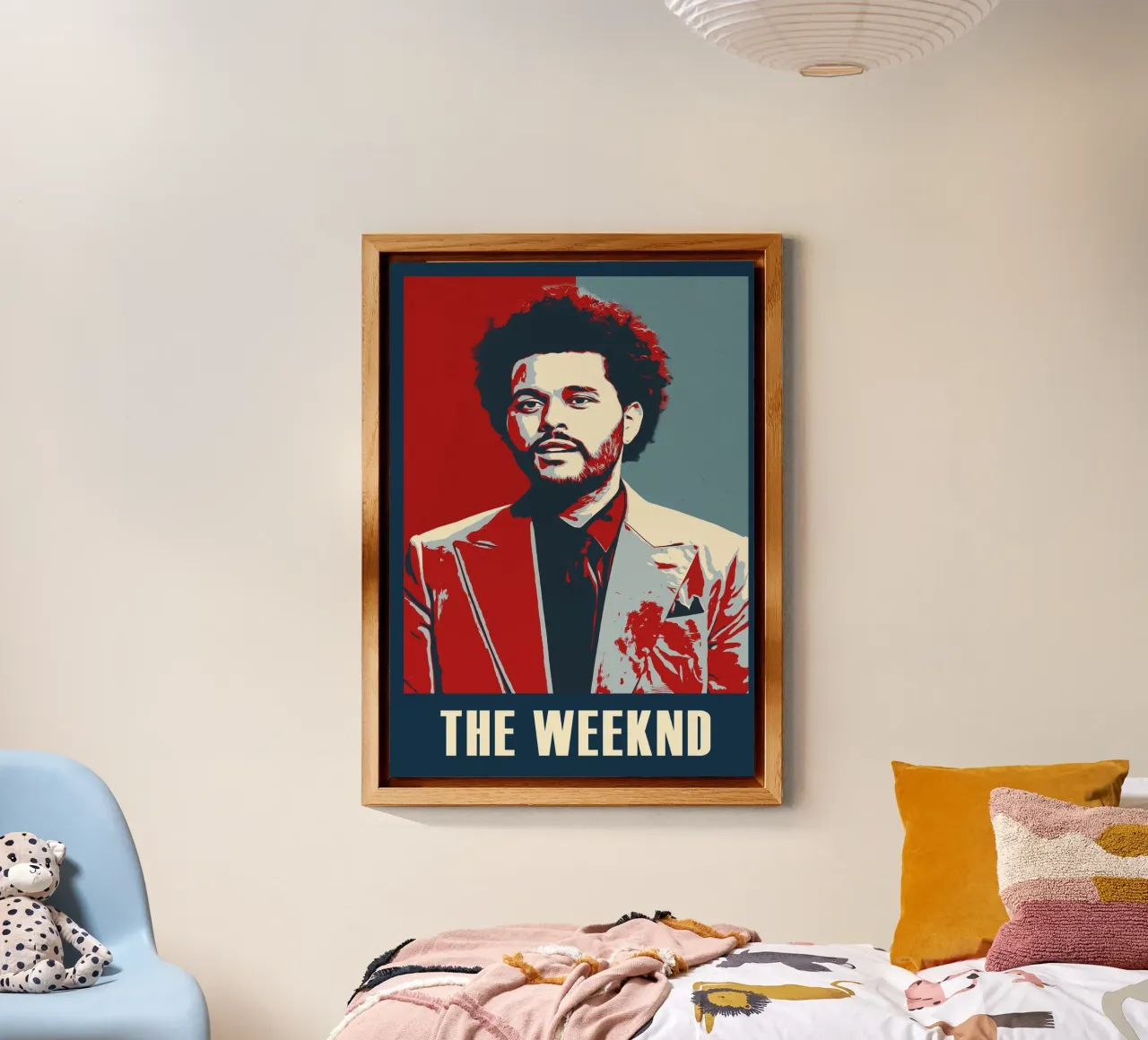 the weeknd alluminio dibond da HopeStudio