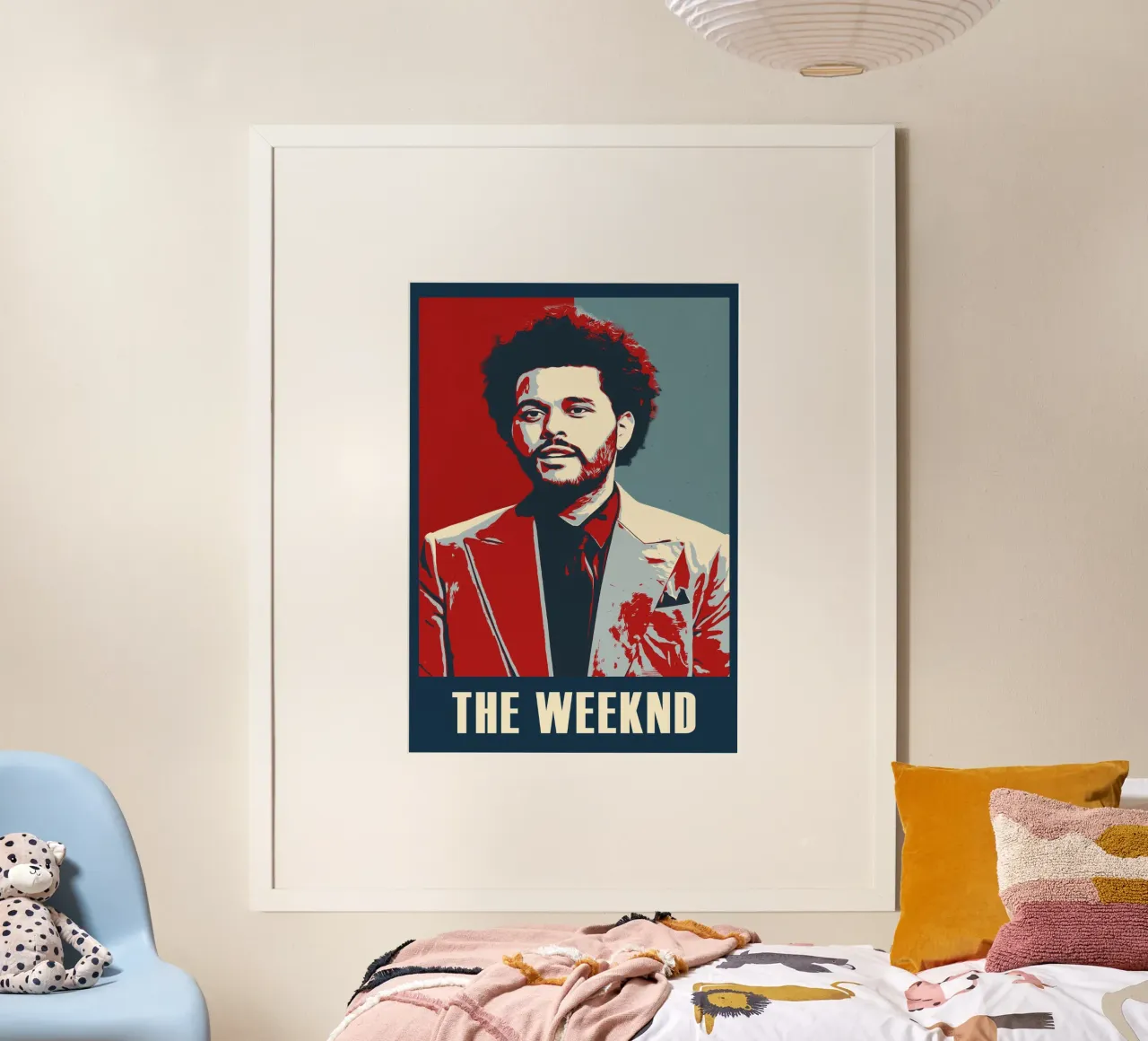 the weeknd poster da HopeStudio