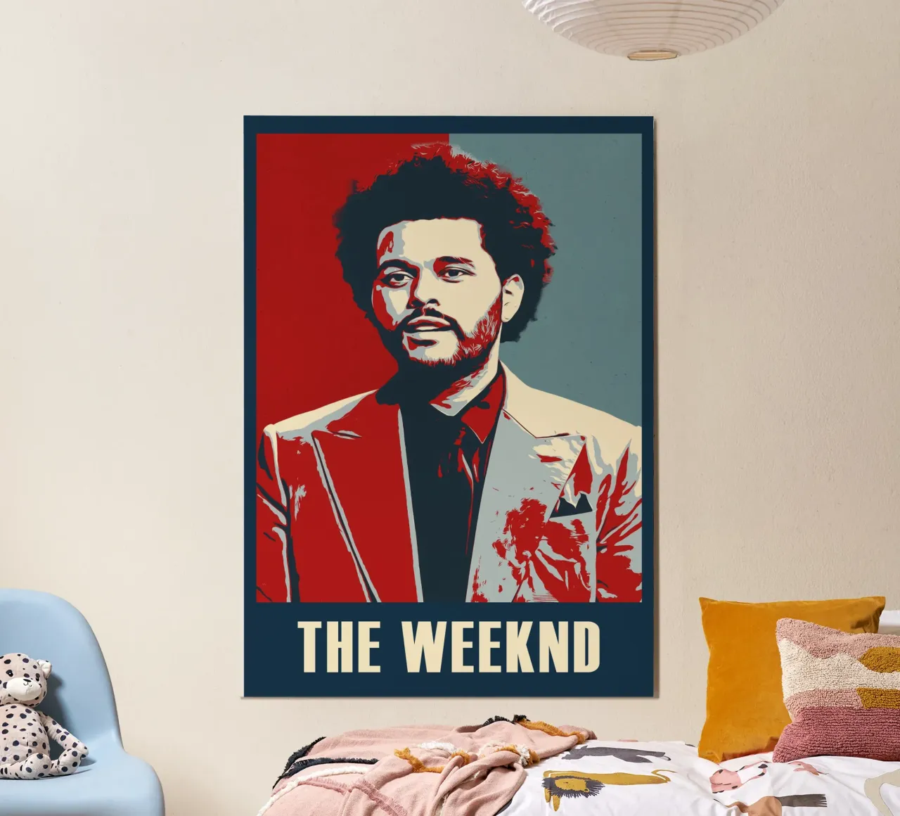 the weeknd poster da HopeStudio