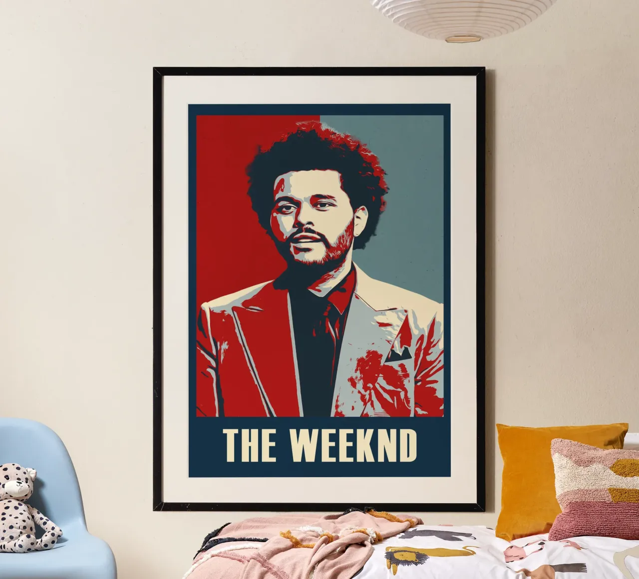 the weeknd poster da HopeStudio