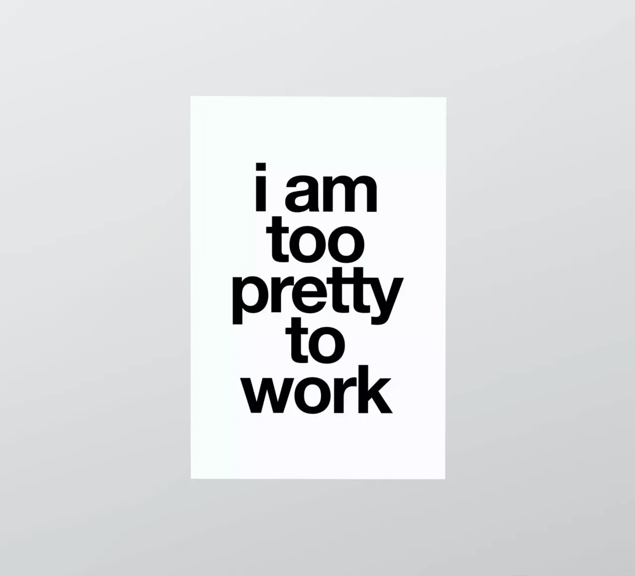 pretty sticker by Mottos by Sinan Saydik