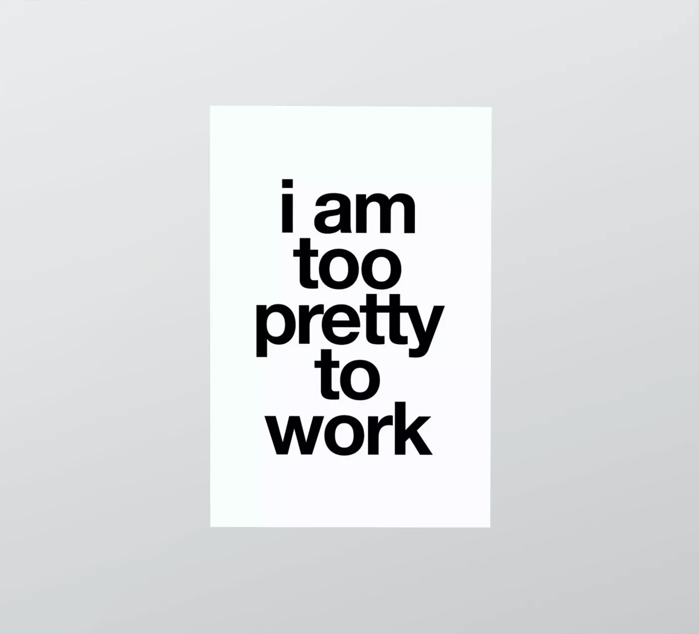 pretty Sticker von Mottos by Sinan Saydik