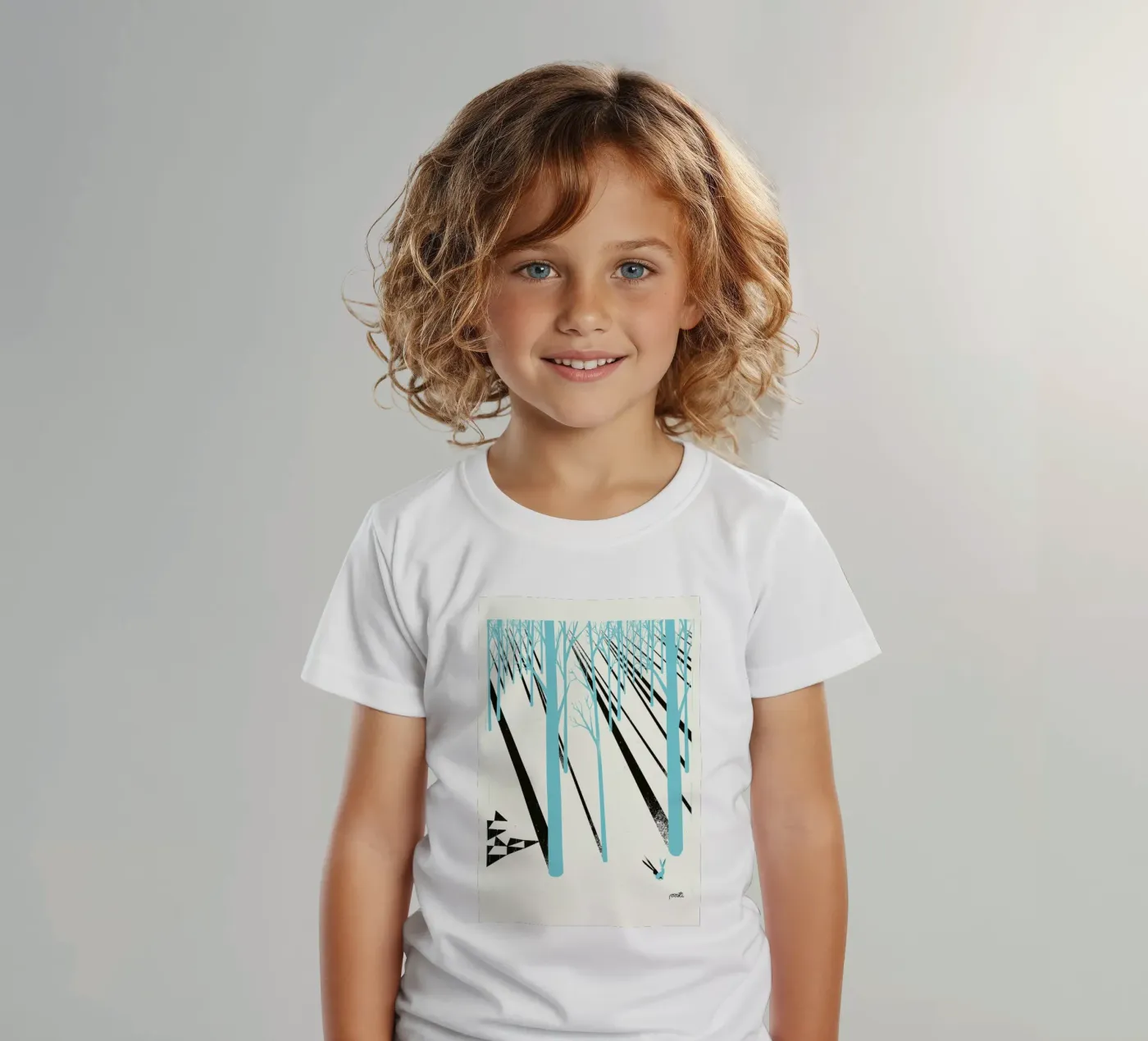 Forest 1b t-shirt bambini da Pietari Posti