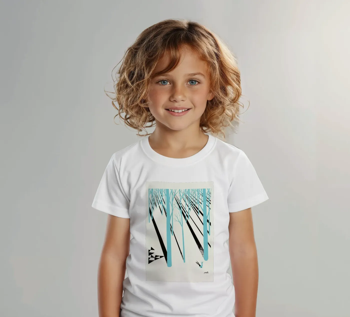 Forest 1b t-shirt bambini da Pietari Posti
