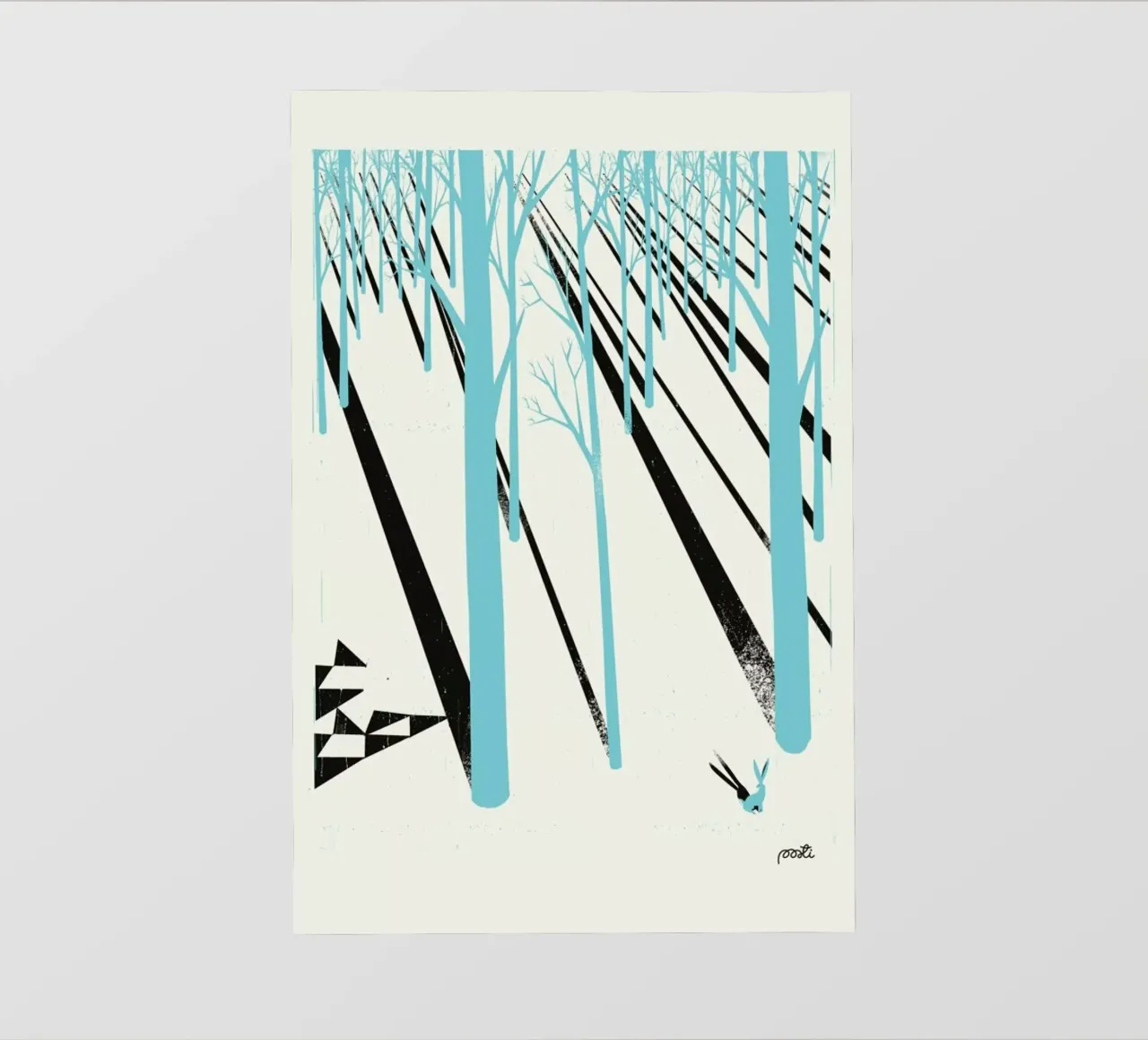 Forest 1b telo in pvc da Pietari Posti