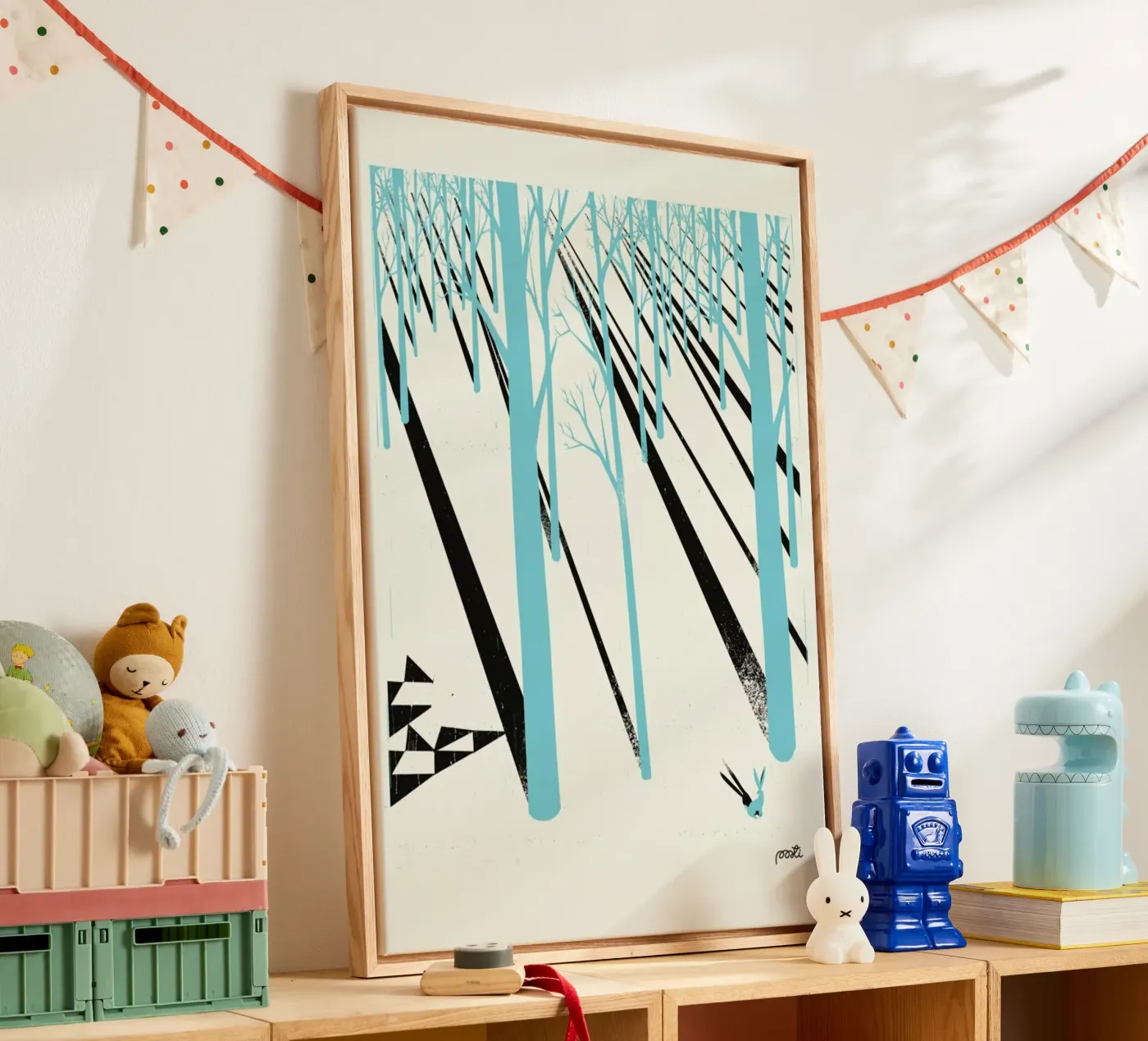 Forest 1b canvas by Pietari Posti