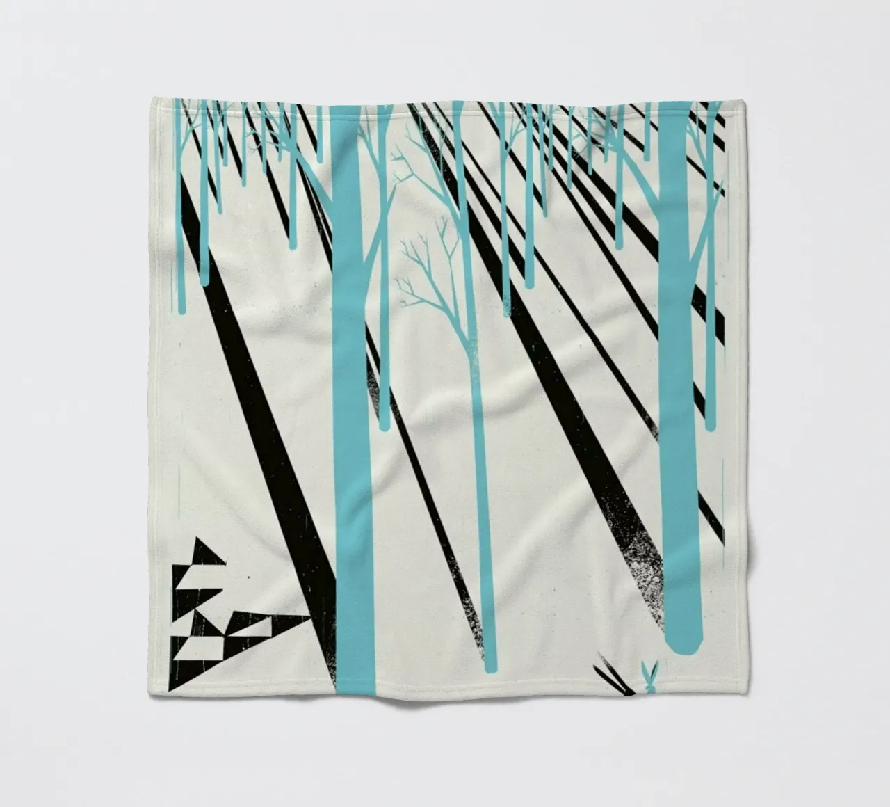 Forest 1b Fleecedecke von Pietari Posti