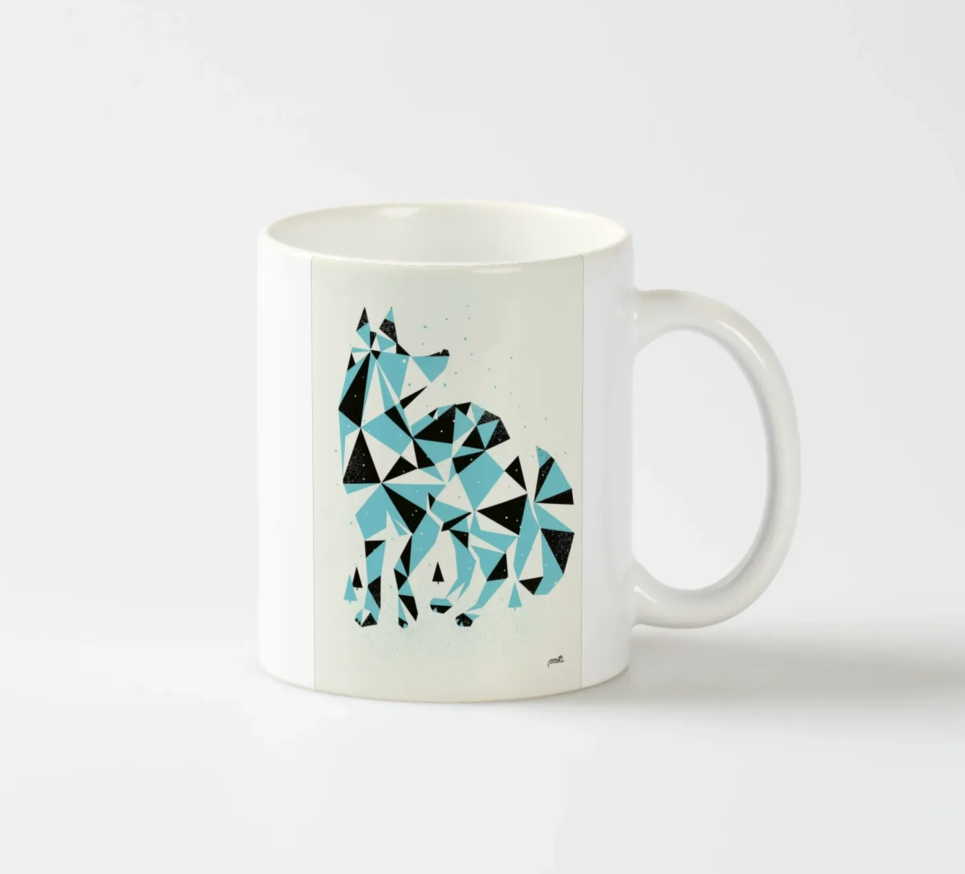 Forest 5 ceramic mug by Pietari Posti